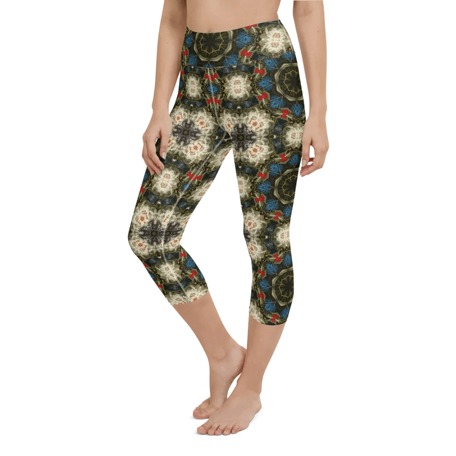 Ethnic Elegance Capri Leggings product image (12)