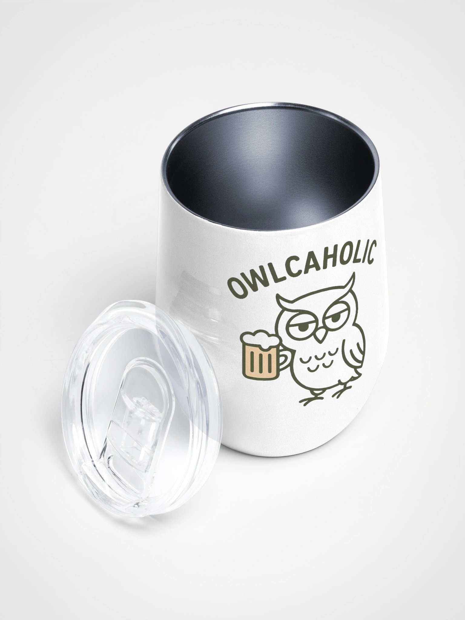 Whimsical Owl Sanctuary Wine Tumbler product image (3)