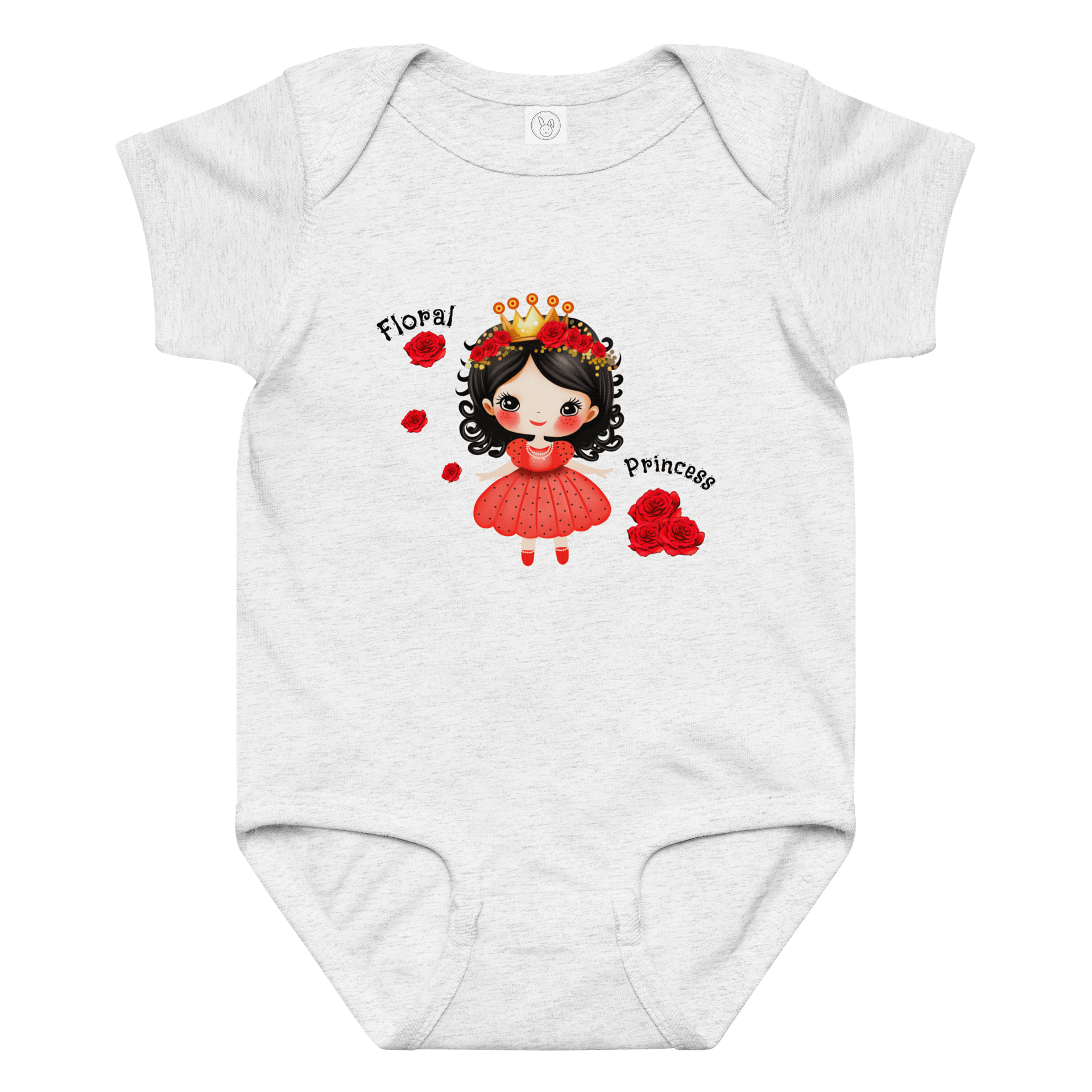 Rose Princess Baby Bodysuit product image (1)