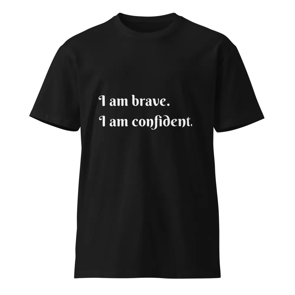 Brave & Confident Unisex T-Shirt product image (1)