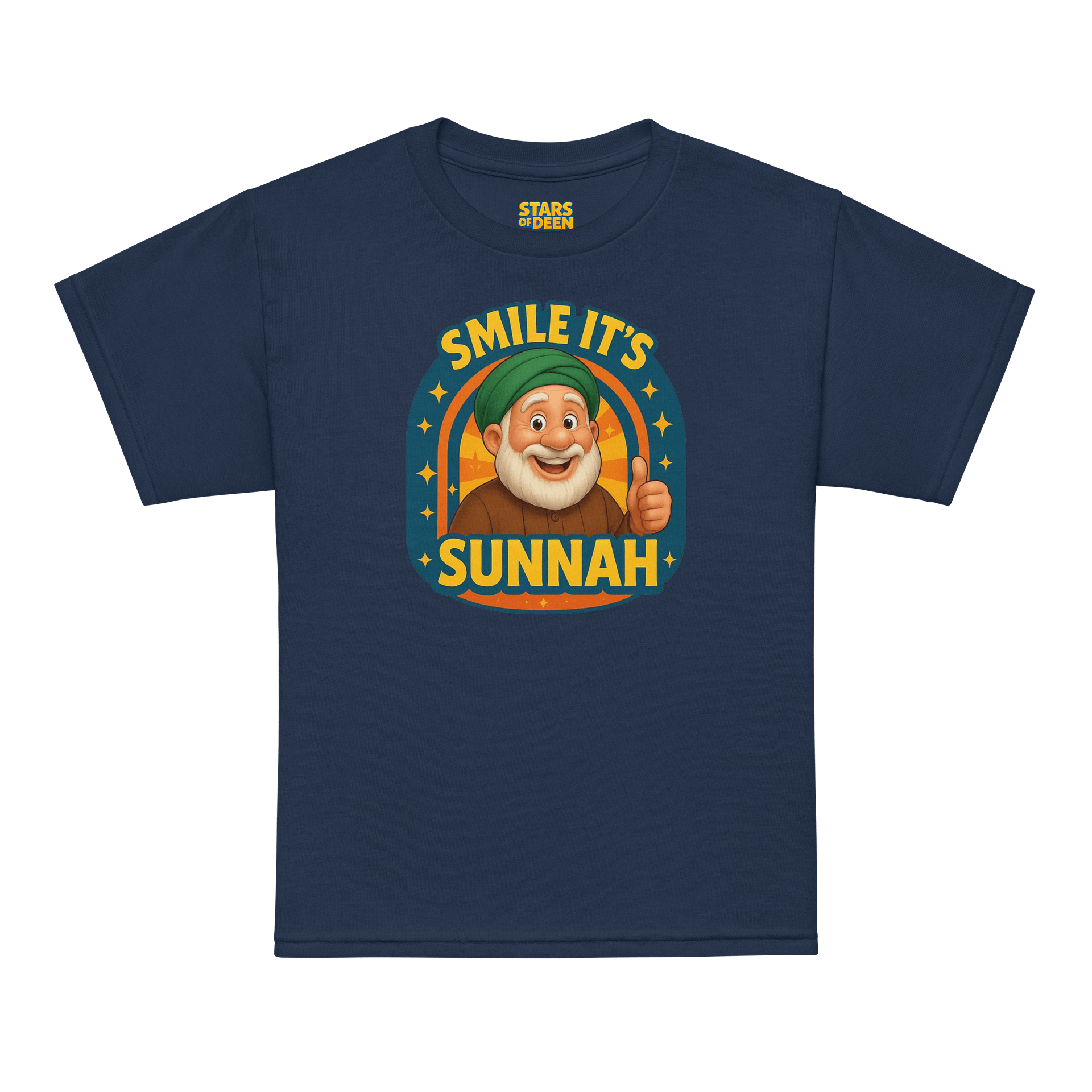 Smile It’s Sunnah | Youth Sports Tee product image (2)