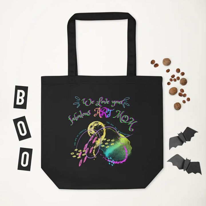 I love fabulous art mom tote bag product image (2)