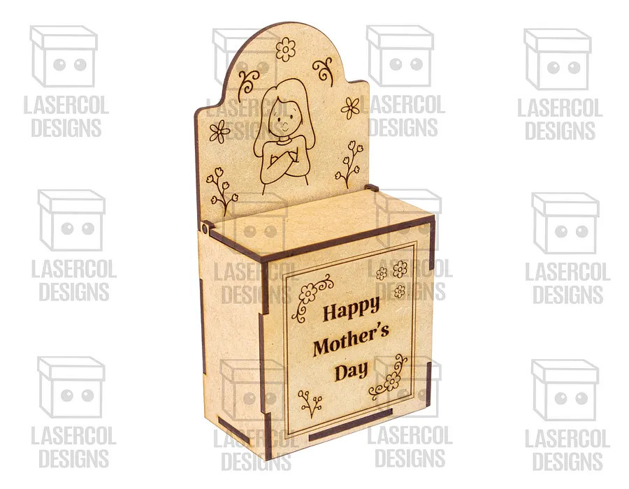 Mother's Day Gift Boxes (3 Sizes, 5 Styles) - Laser Cut Files product image (7)