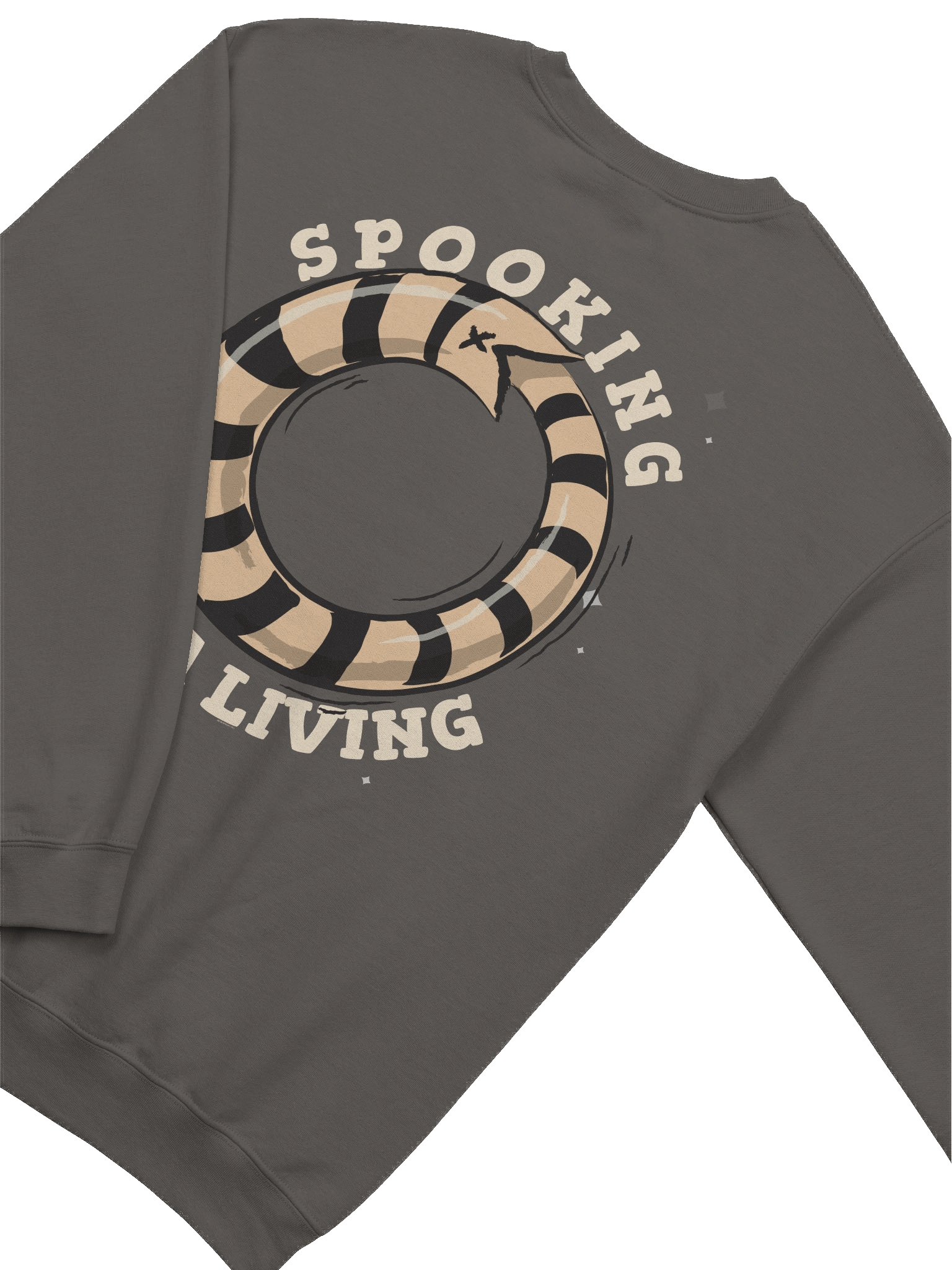 [UM Designs] Spooking For A Living - Unisex Graphic Sweatshirt product image (4)