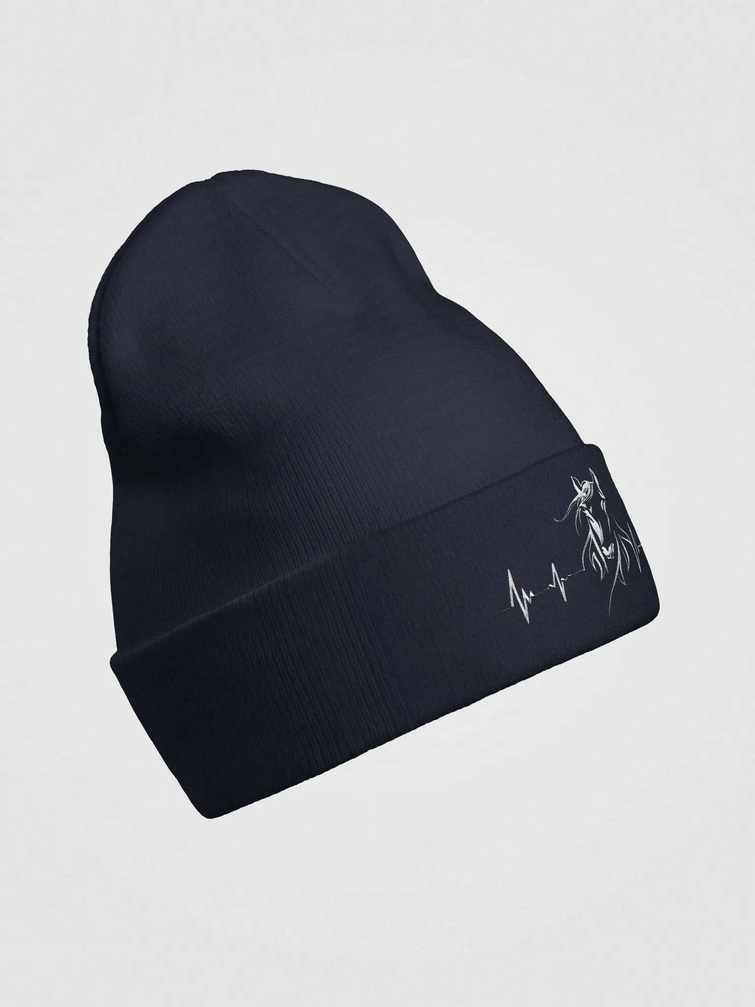 Horse Heartbeat Beanie product image (4)