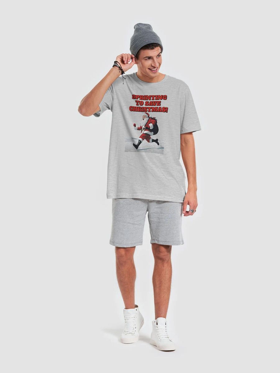 Sprinting To Save Christmas - Santa Claus T-shirt product image (30)