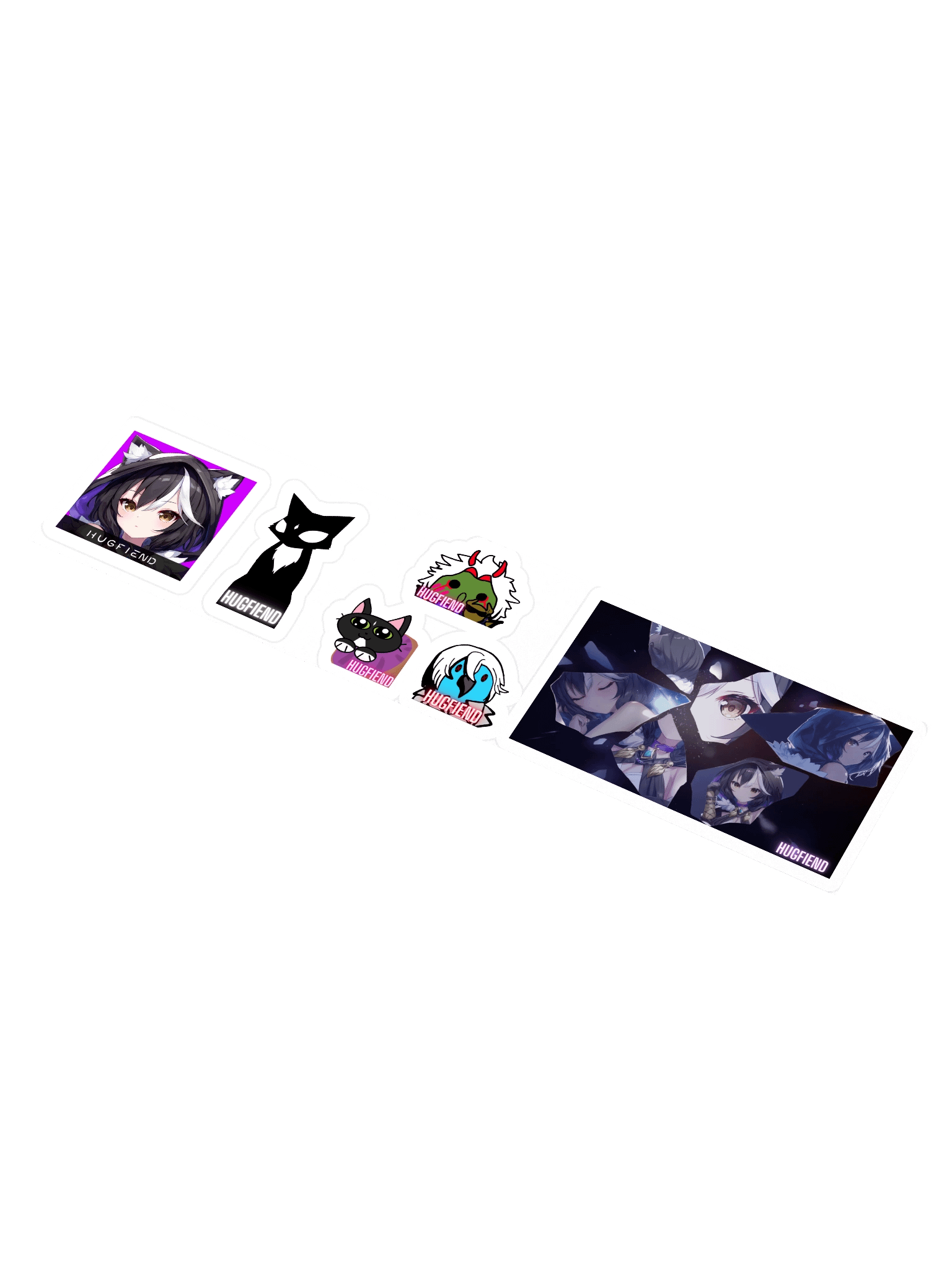 HugMerch Collection Mini Sticker Set product image (1)