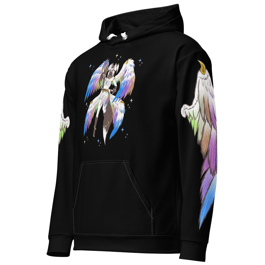 Rainbow Pride Angel Hoodie - Positions C product image (1)