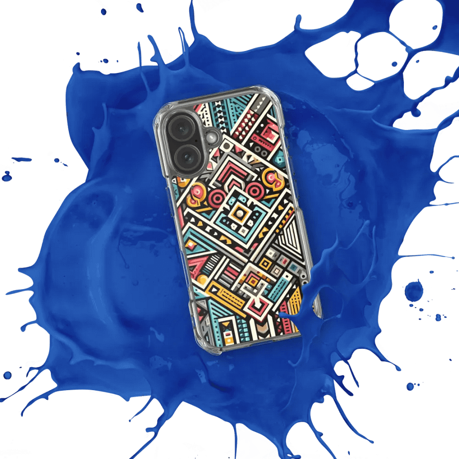 Geometric Fusion iPhone® Case product image (388)