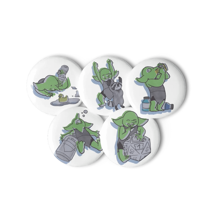 Goblin Pins (Set of 5) product image (6)