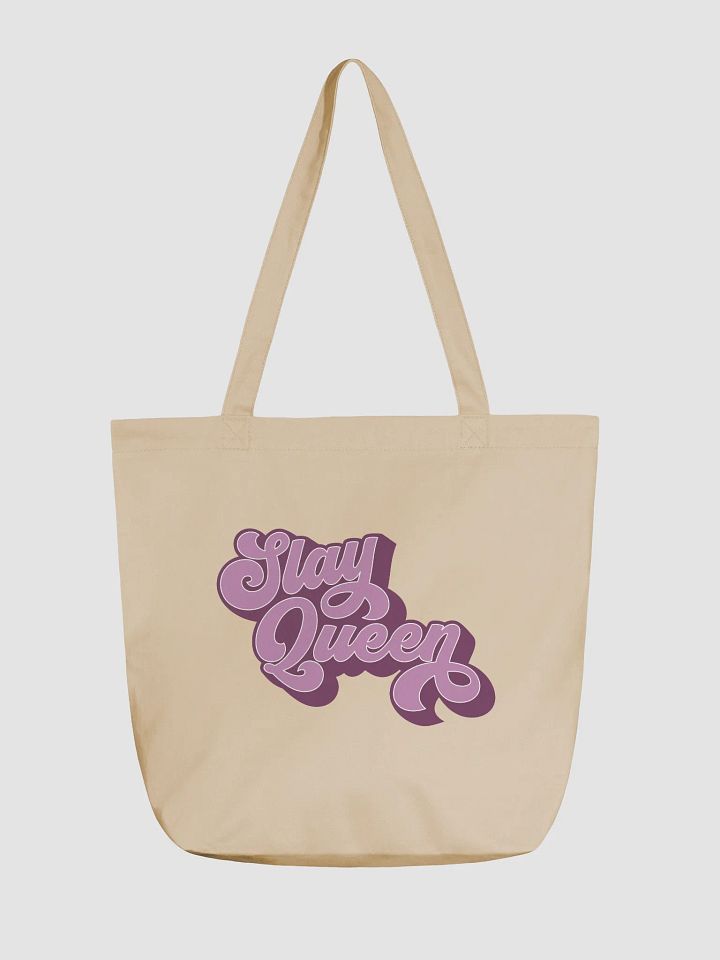 Slay Queen Organic Tote Bag product image (1)