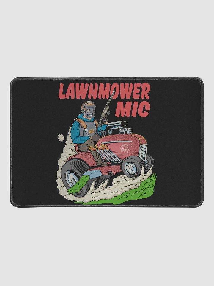 Lawnmower Mic | Desk Mat 12