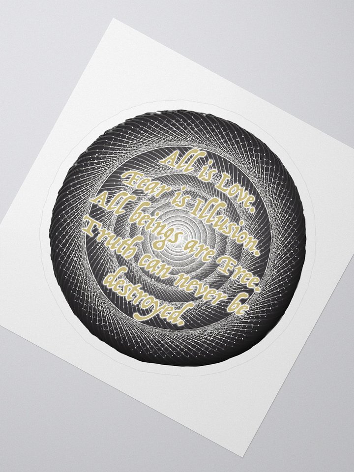 Never Be Destroyed Sticker product image (2)