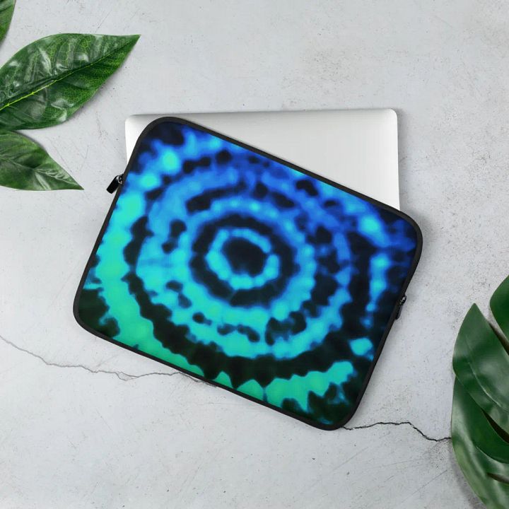 blue moon splash laptop sleeve product image (1)