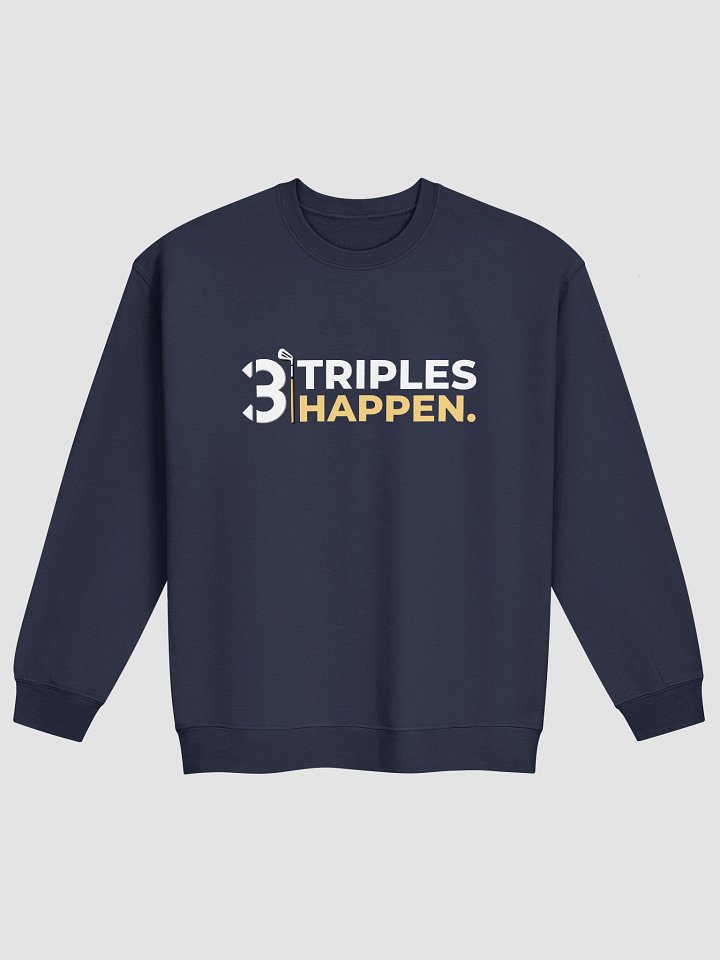 Triples Happen. Classic Crewneck Sweatshirt product image (8)