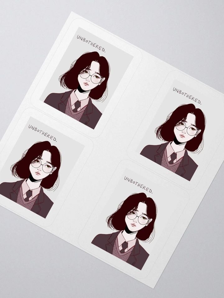 unbothered sticker product image (2)