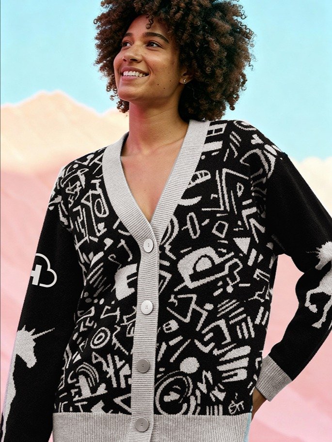 Knitted Cardigan Without Pocket | Wild Horse Holiday Edition 25 product image (1)