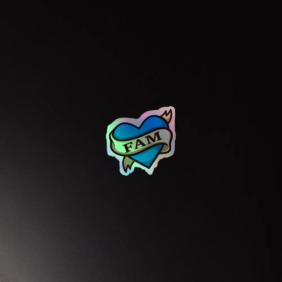 Ris Fam Holo-Sticker product image (3)