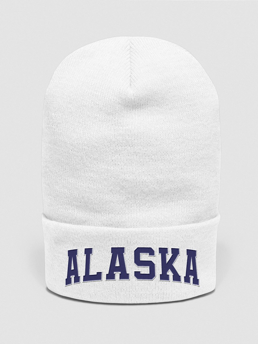 Alaska Vintage Varsity Cuffed Beanie product image (2)