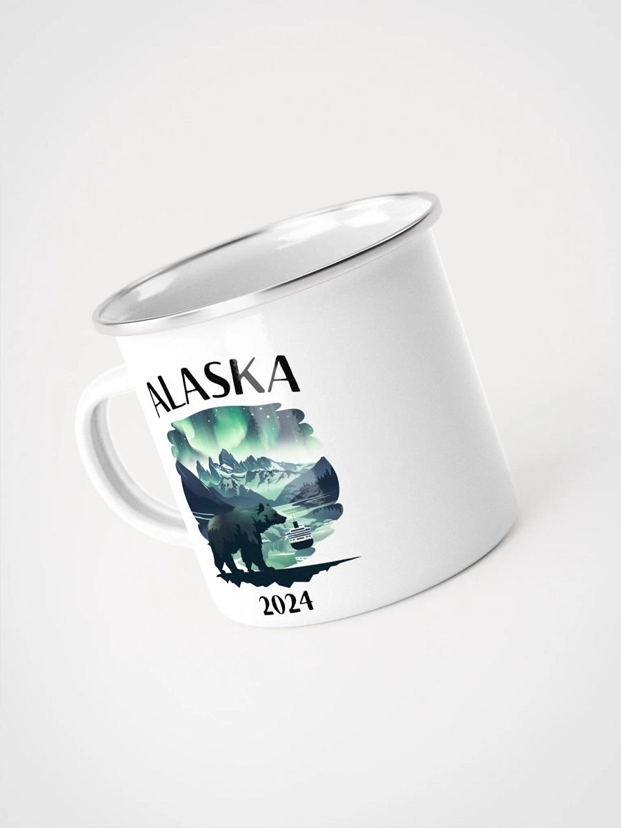 Alaska Wildlife 2024 Enamel Camping Mug product image (5)