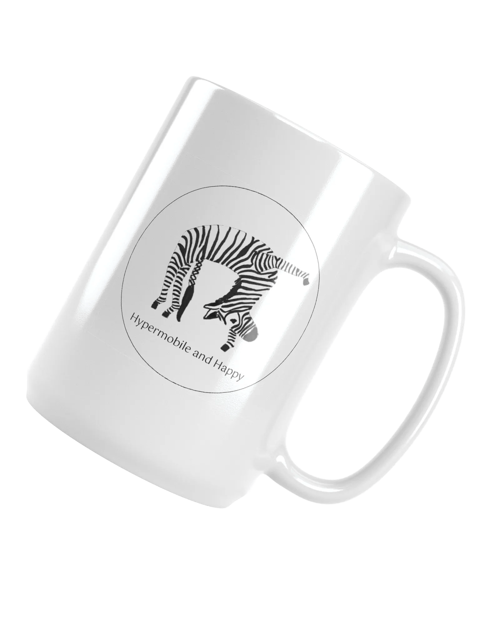 Bendy Zebra Coffee Mug product image (4)