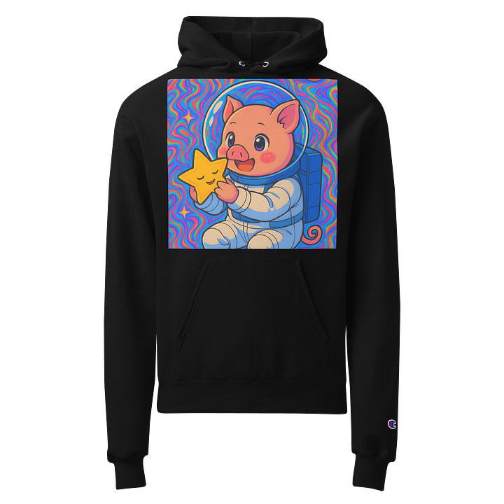 Cosmic Astronaut Pig Hoodie product image (1)