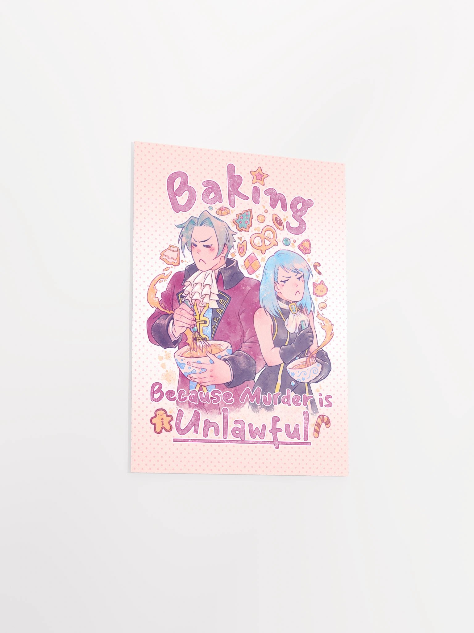 Baking because Murder is Unlawful - Print product image (5)