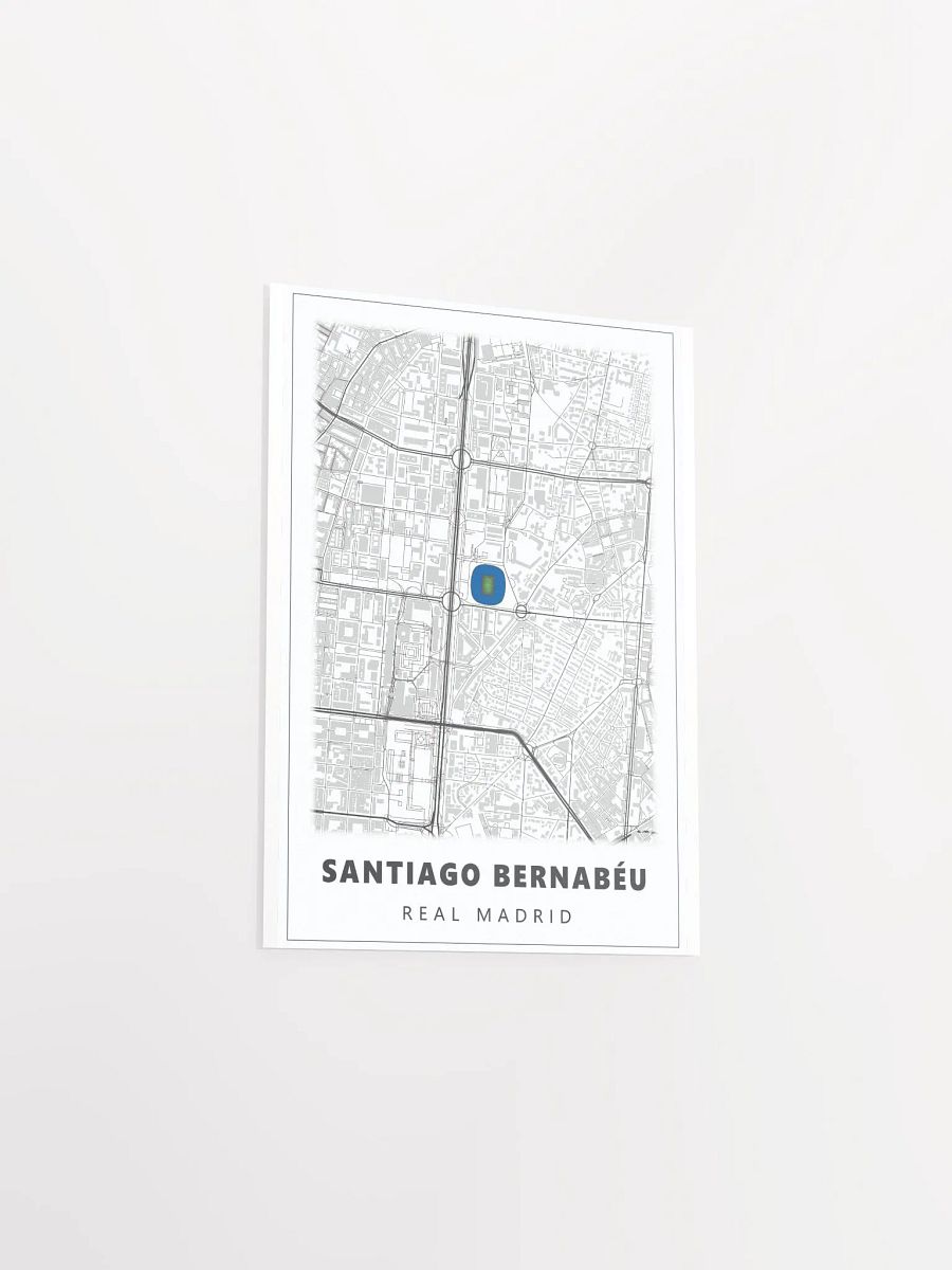 Santiago Bernabéu Map - Real Madrid product image (4)