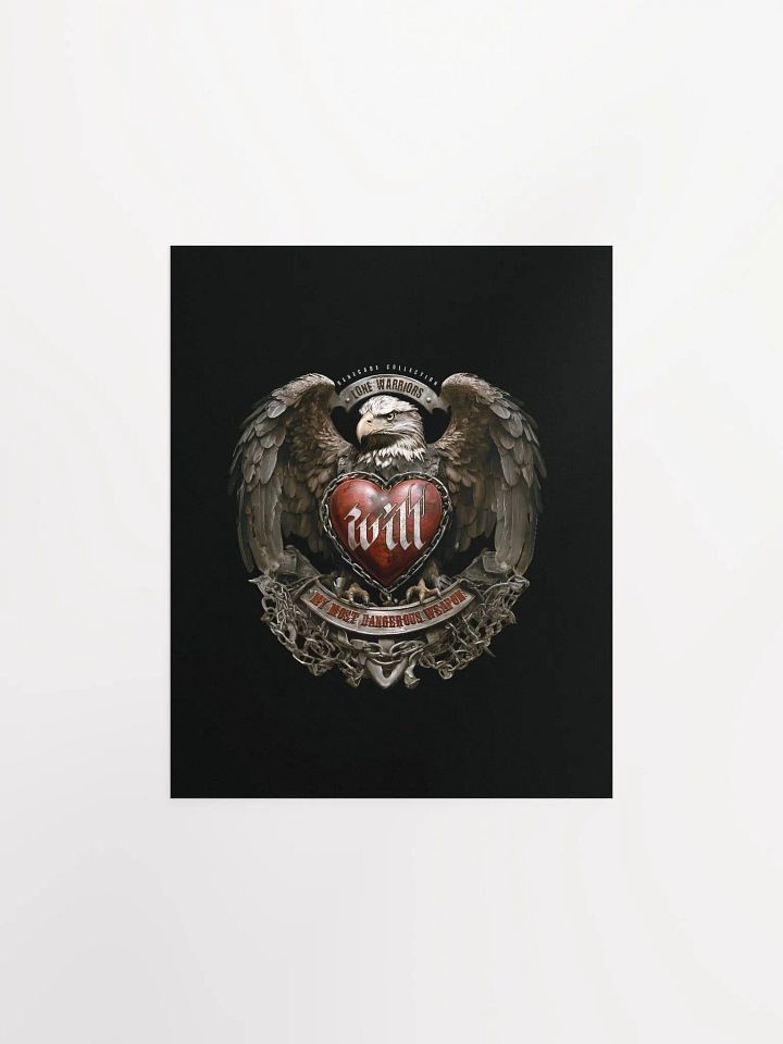 WILL, My most dangerous weapon ( Matte Paper Poster ) product image (3)