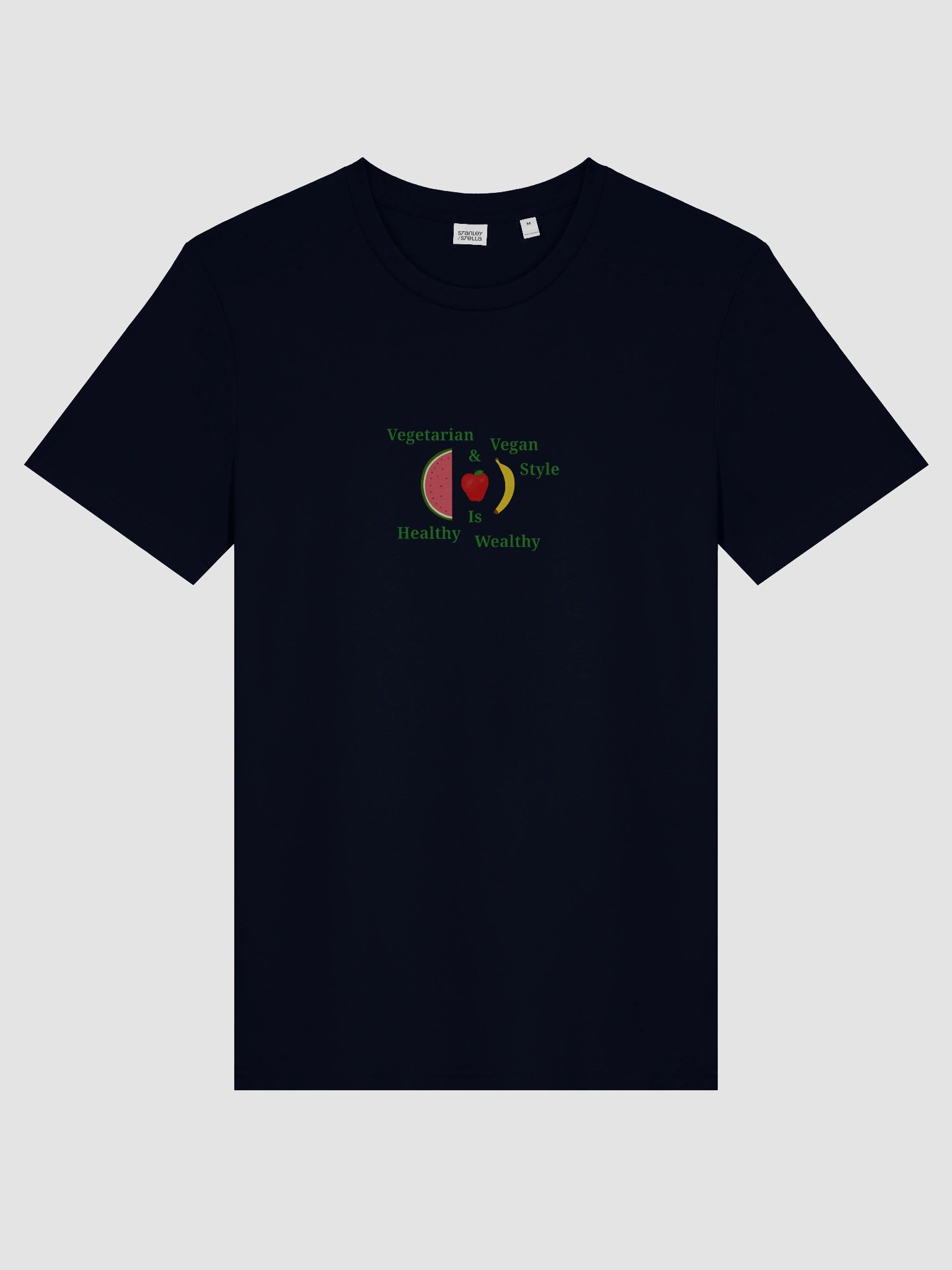 Healthy Wealthy Vegan T-Shirt product image (5)