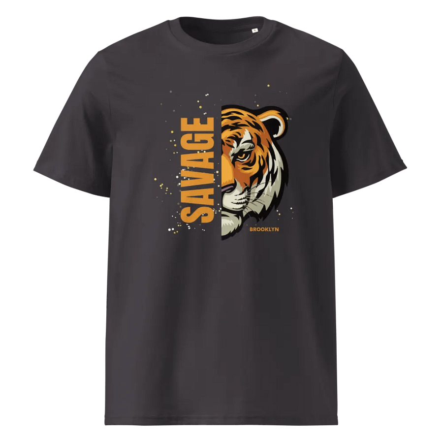 Glitch Tiger Organic Tee product image (5)