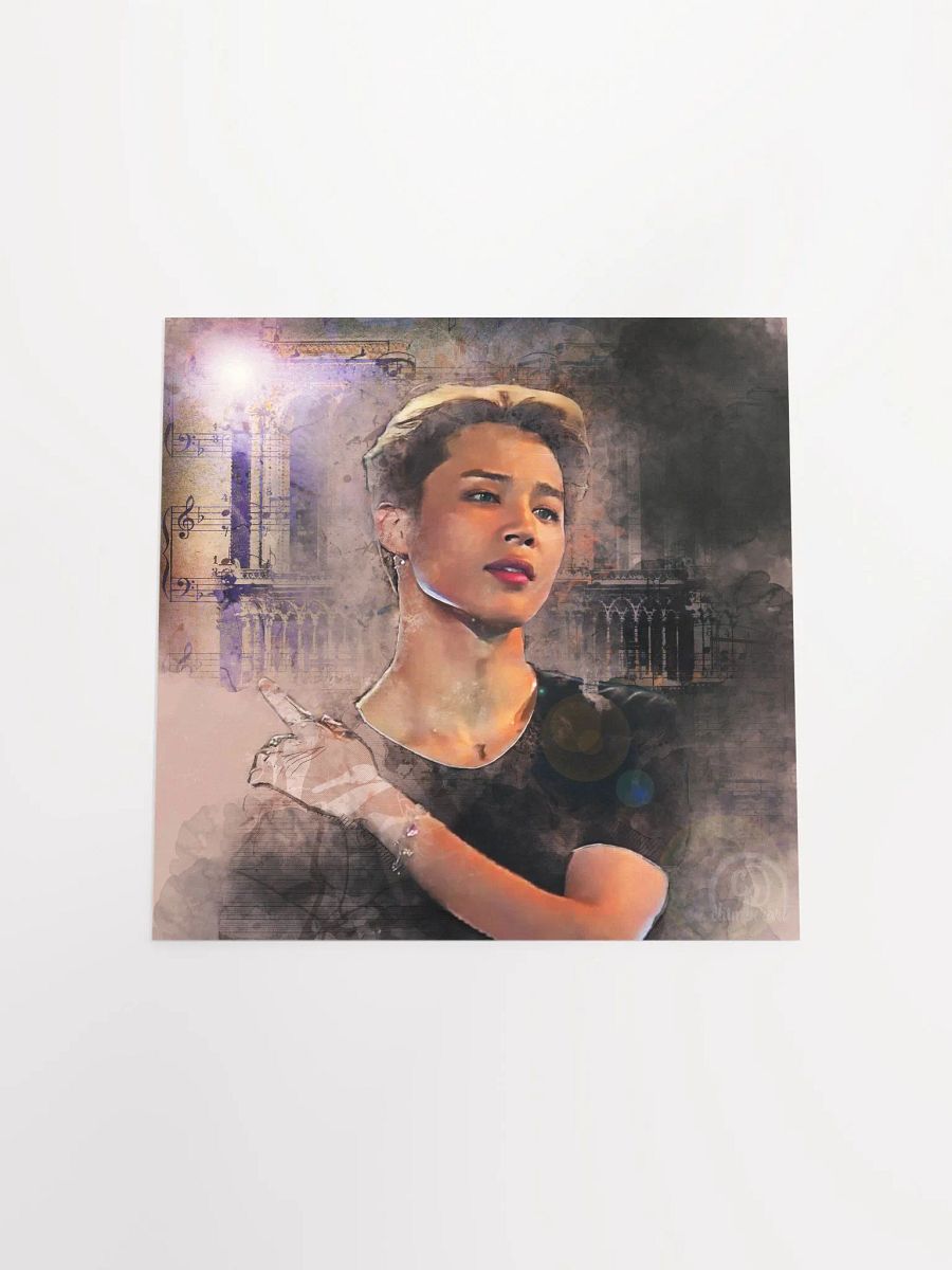 BTS - Stunning Angelic Jimin Print (Unframed) - Designed by ChimberArt product image (19)
