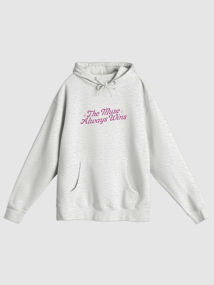 The Muse Always Wins Pink Logo Premium Hoodie product image (2)