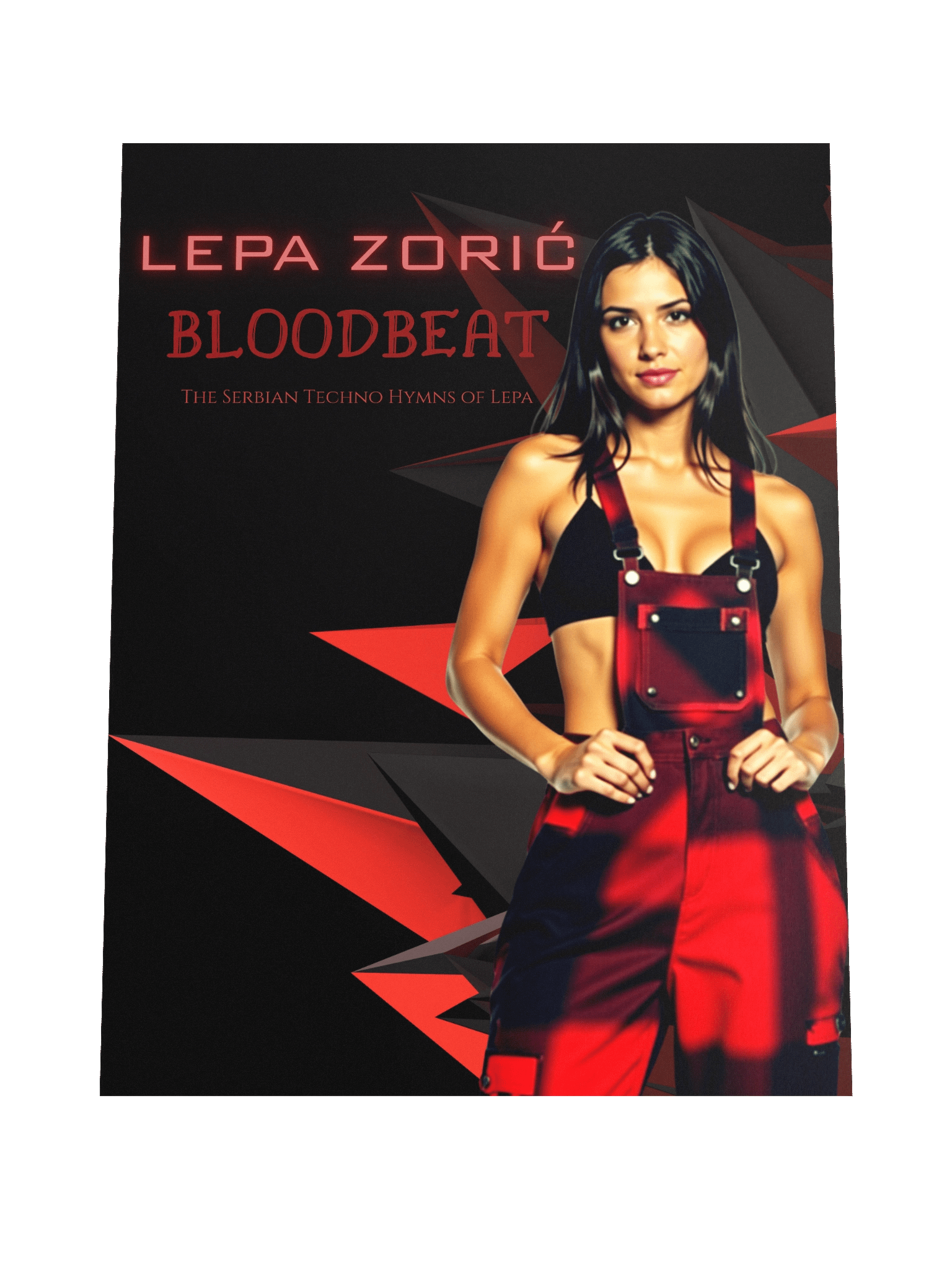 Bloodbeat Album Poster by Lepa Zorić – 18×24 in product image (4)