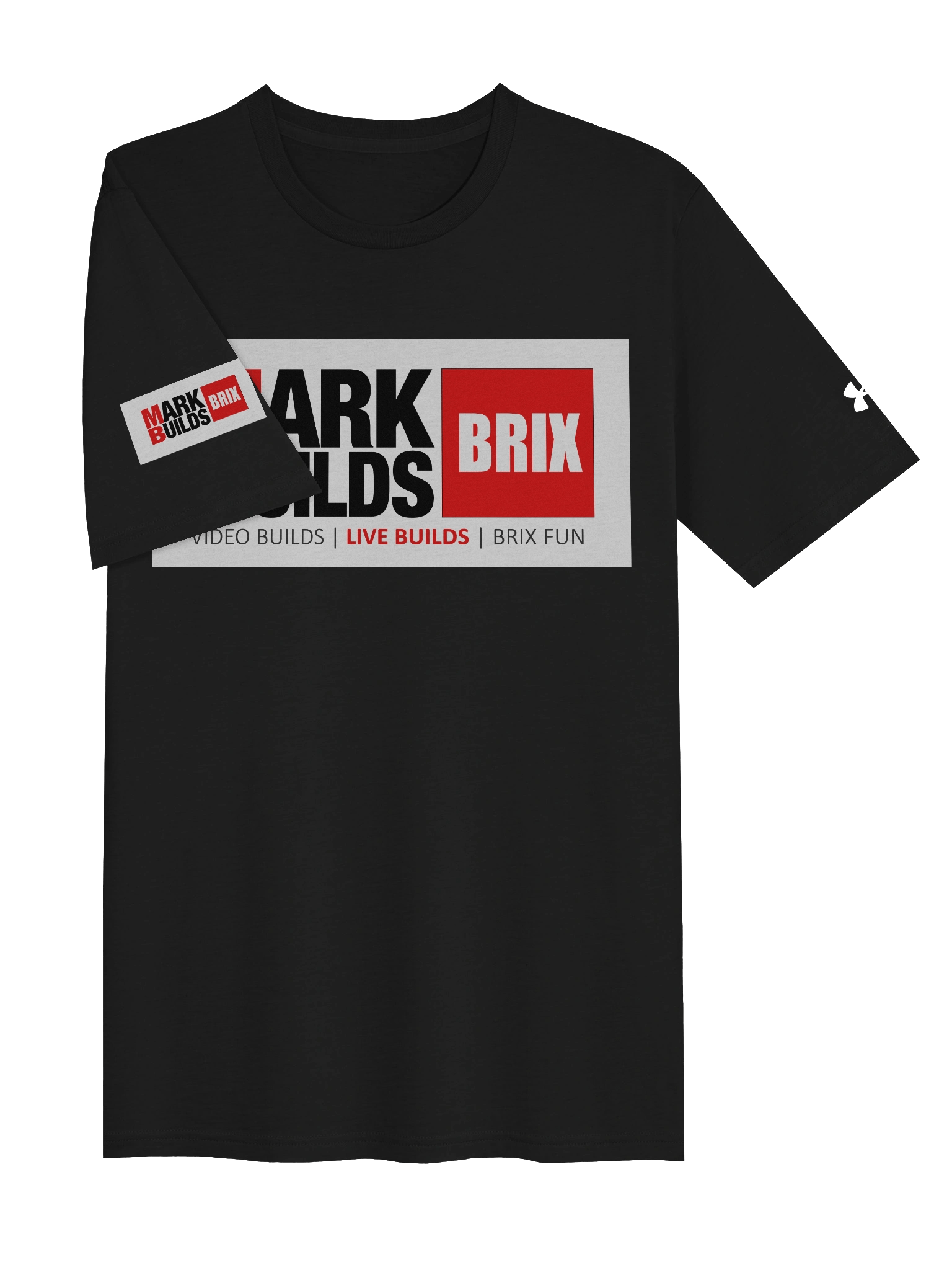 MarkBuildsBRIX Logo Athletic T-Shirt product image (3)