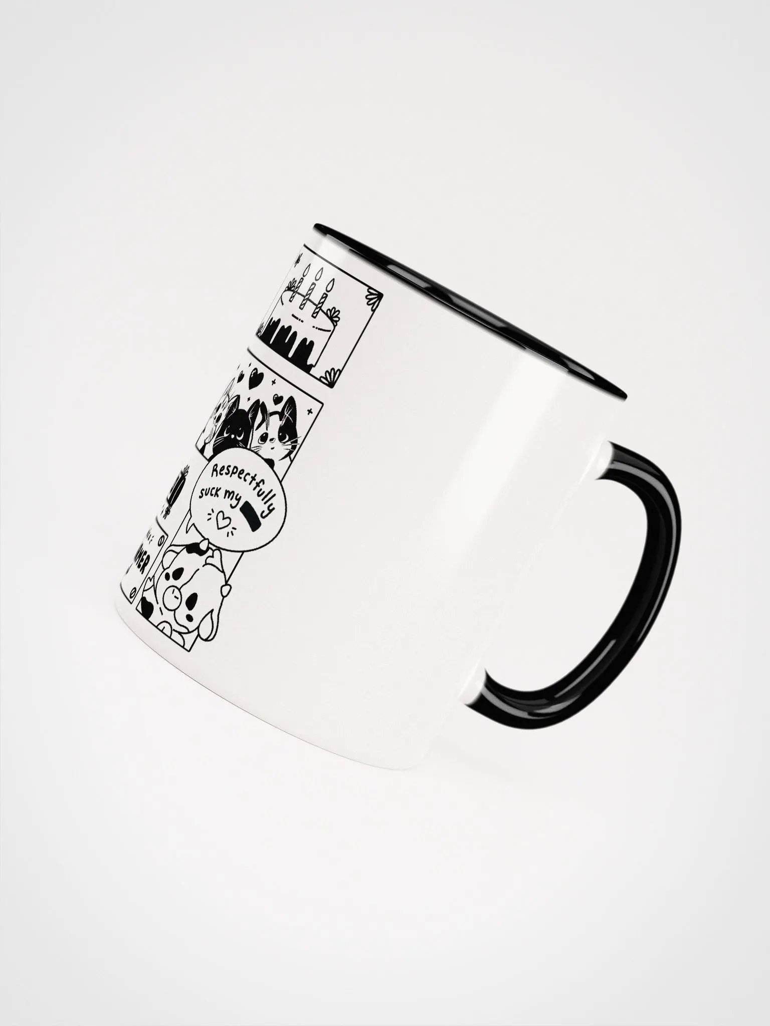 Wow! That’s a really dope black mug! product image (4)