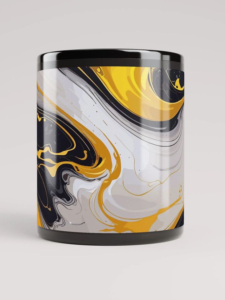 Swirling Monochrome Marble Mug product image (2)