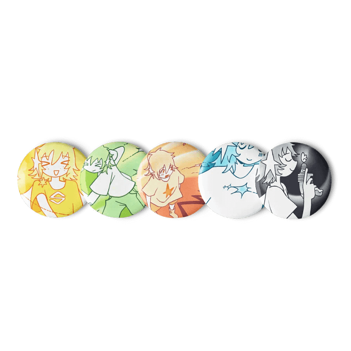 SBS Vol 2 pin badges!! product image (1)