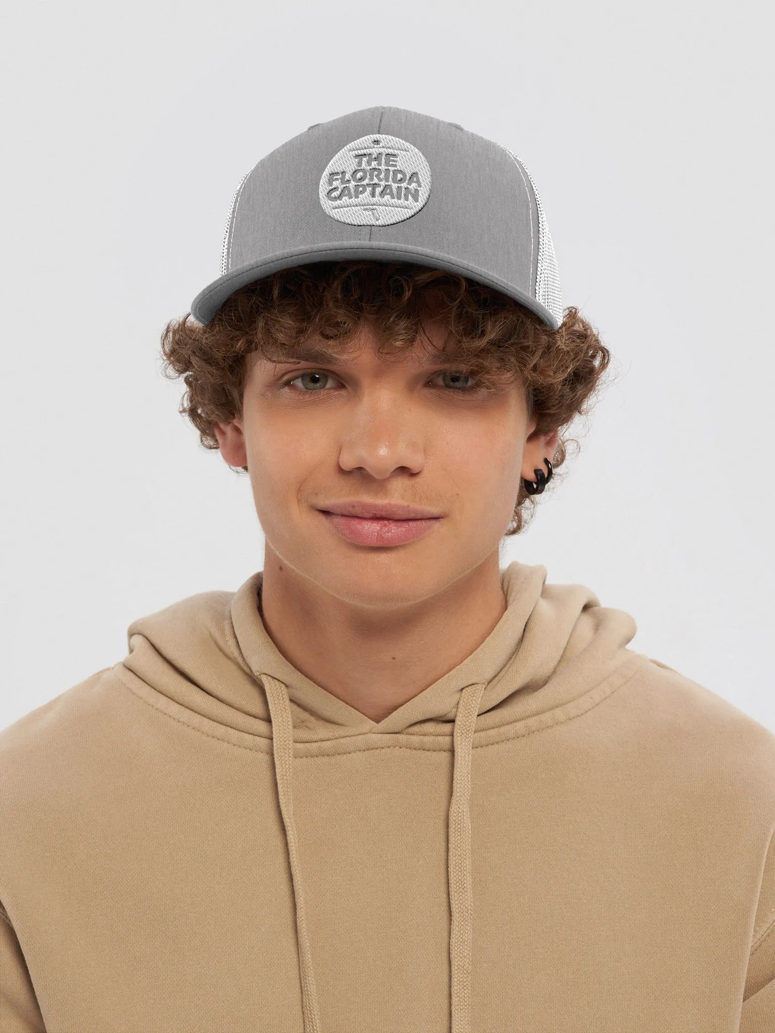 The Florida Captain - Trucker Hat with White Logo product image (9)