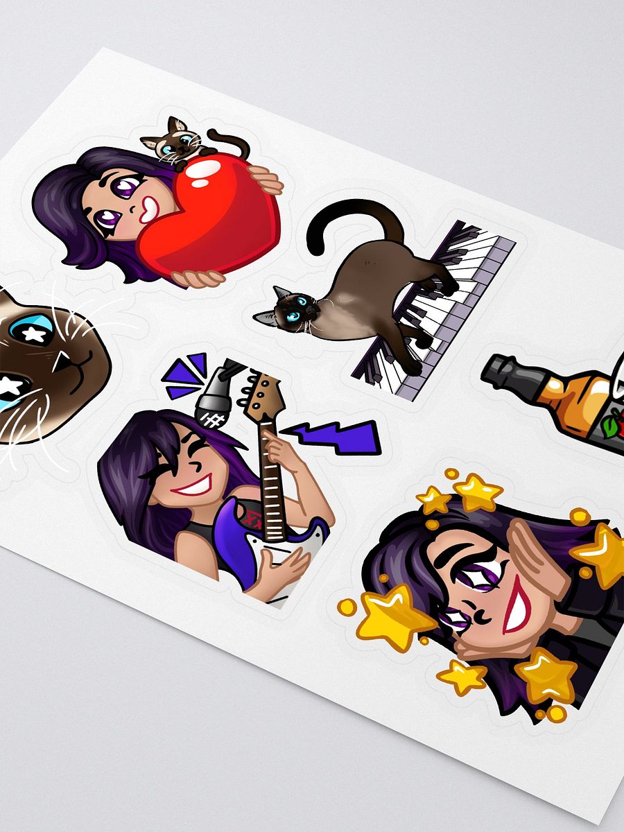 Emotes Sticker Sheet product image (2)