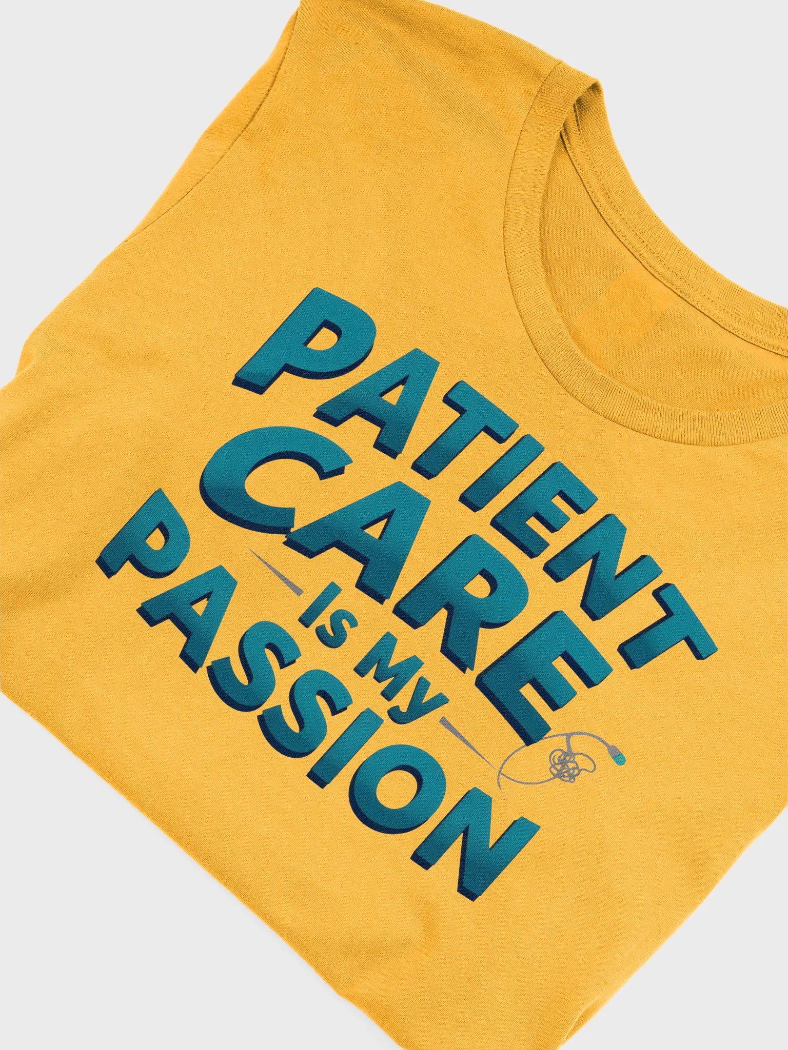 Passion for Patient Care Stethoscope T-Shirt product image (46)