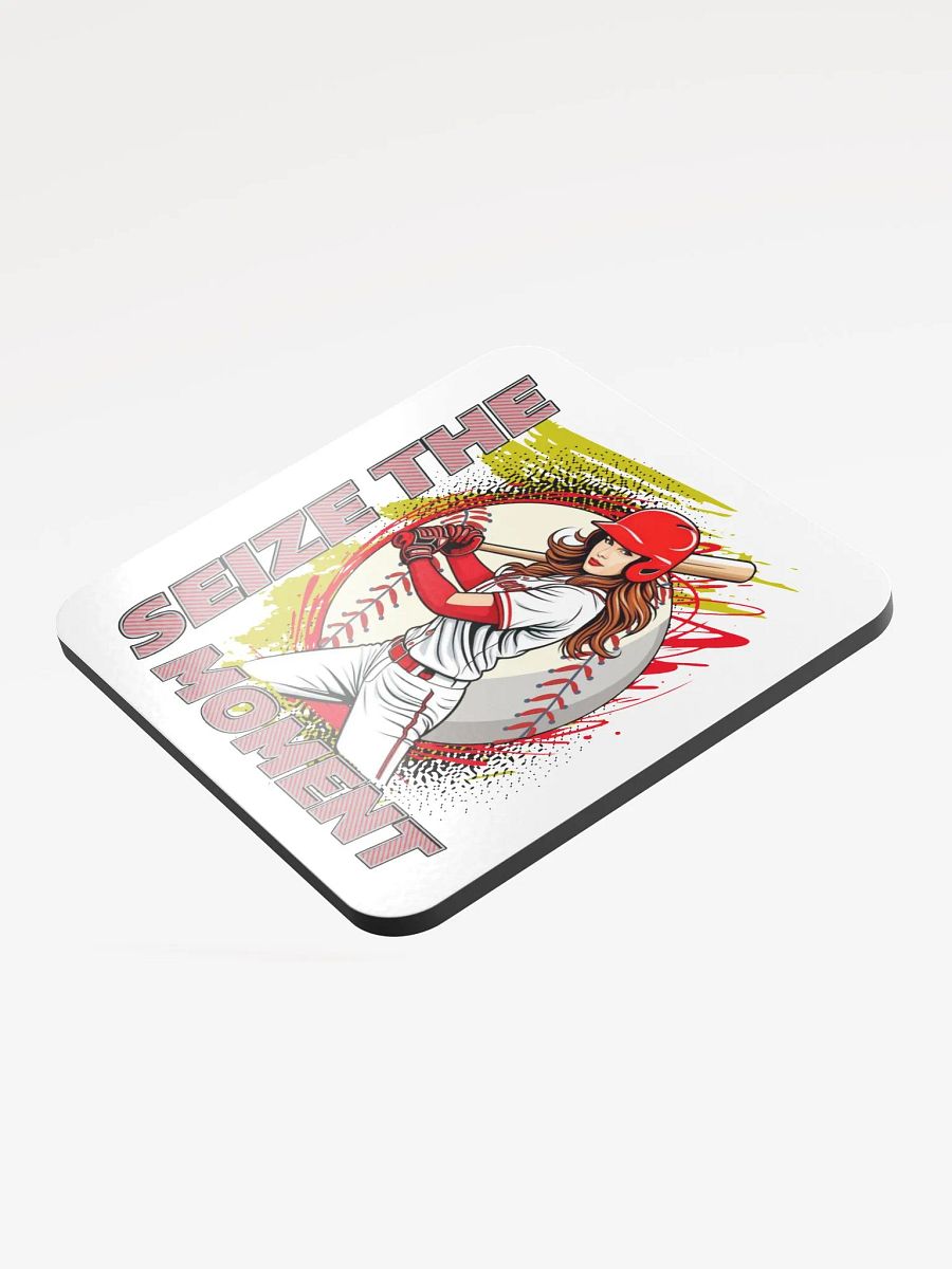 Seize the Moment Baseball Female Coaster product image (3)