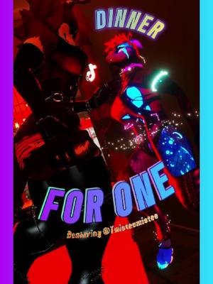 Had an amazing time filming this collab @🥀TwisteeMistee🥀  love you girlie! #vrchat #furry #musicvideo #vryionic #dinnerforone 