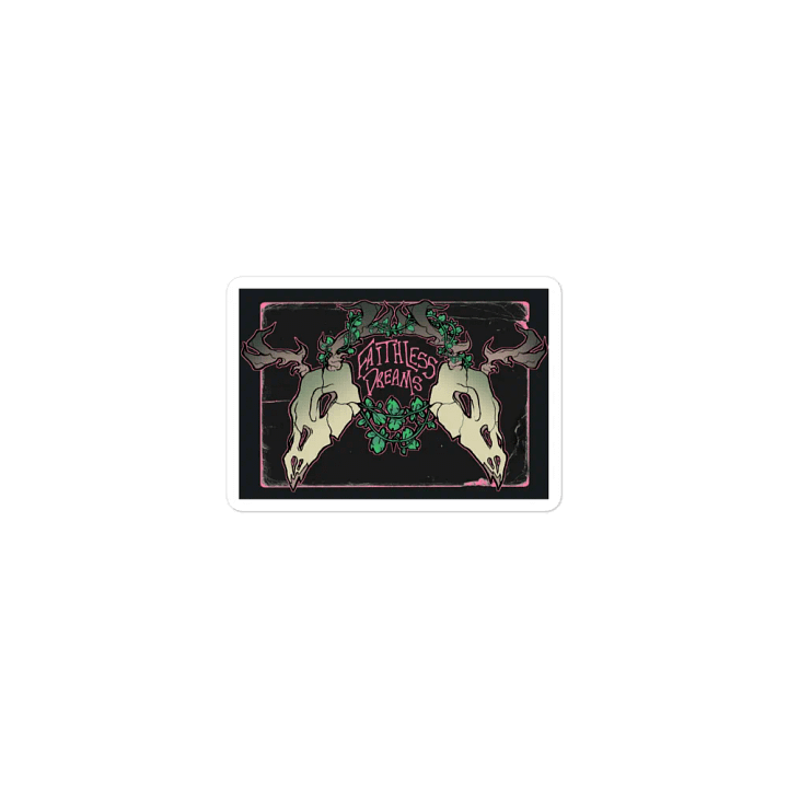 Faithless Logo magnet (with background) product image (1)