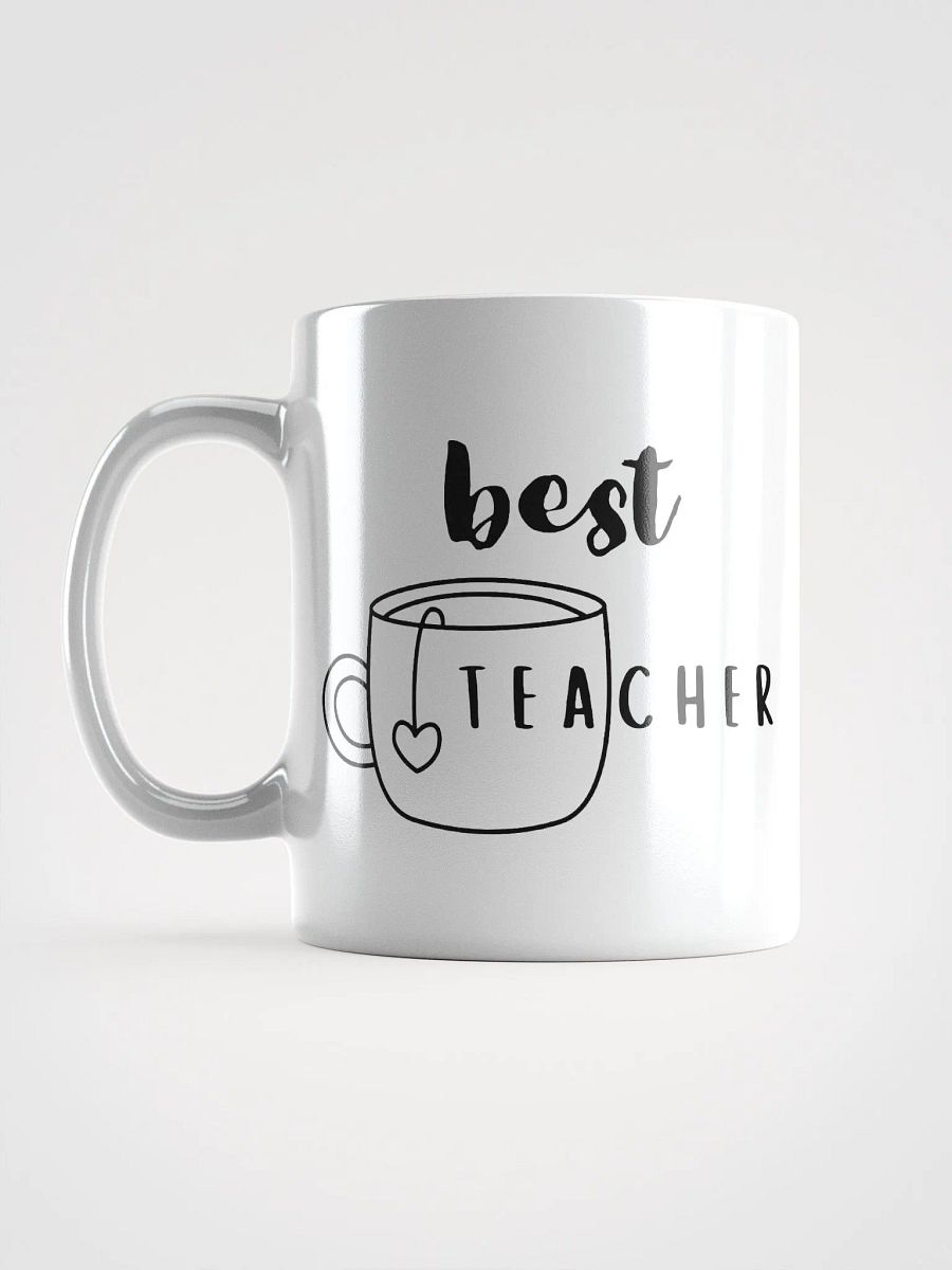 Best Teacher White Glossy Mug product image (6)