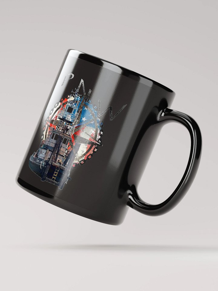 Flage PNW Compass Rose Terri L. Brusco Mug 11oz & 15oz product image (2)