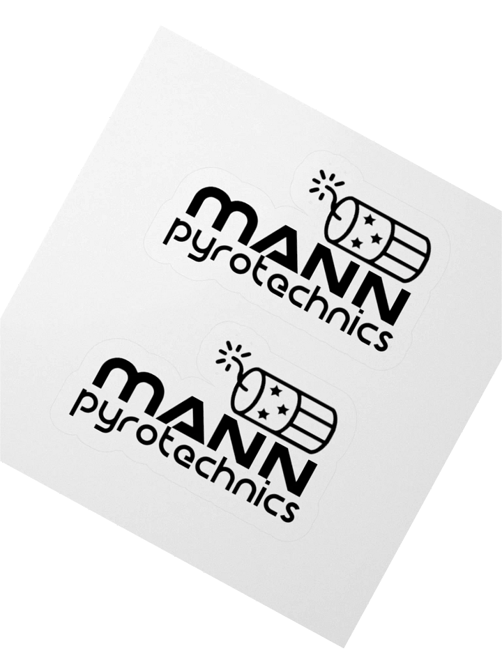 Mann Pyro Vinyl Stickers product image (4)