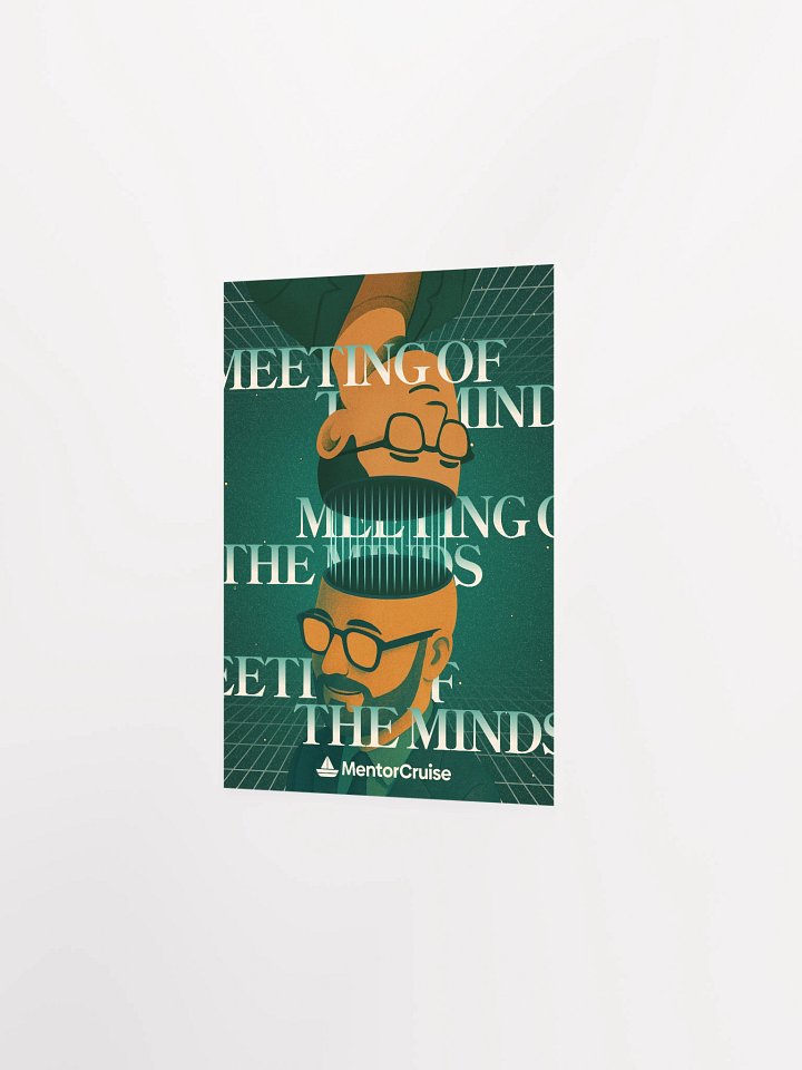 "Meeting of the minds" Poster product image (2)