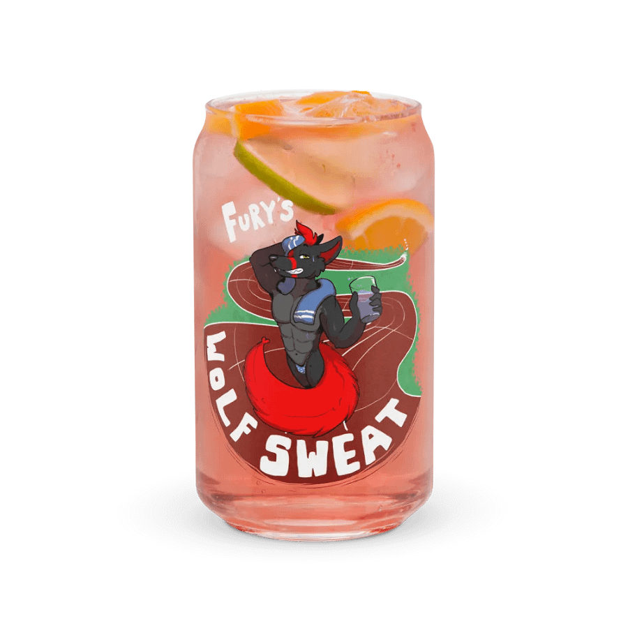 Fury's Wolf Sweat Can-Shaped Glass product image (37)
