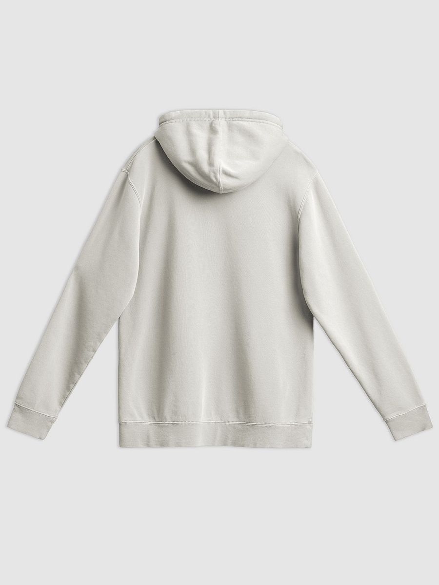 admittedly difficult (#E3C6D9) printed pigment hoodie product image (7)